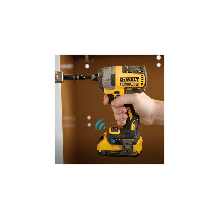 DeWalt 20V MAX XR® Brushless TOOL CONNECT™ 1/4" Impact Driver Kit