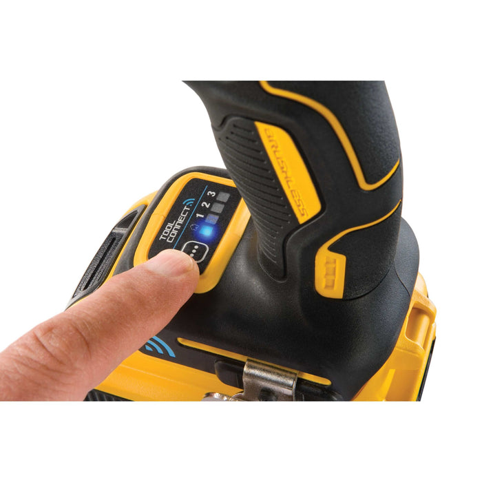 DeWalt 20V MAX XR® Brushless TOOL CONNECT™ 1/4" Impact Driver Kit
