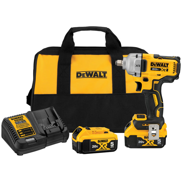 DeWalt 20V MAX XR 1/2" Impact Wrench w/ Hog Ring Anvil Kit