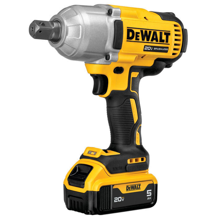 DeWalt 20V Brushless - 3/4" Impact Wrench Kit w/ Hog Ring (700 ft/lbs)