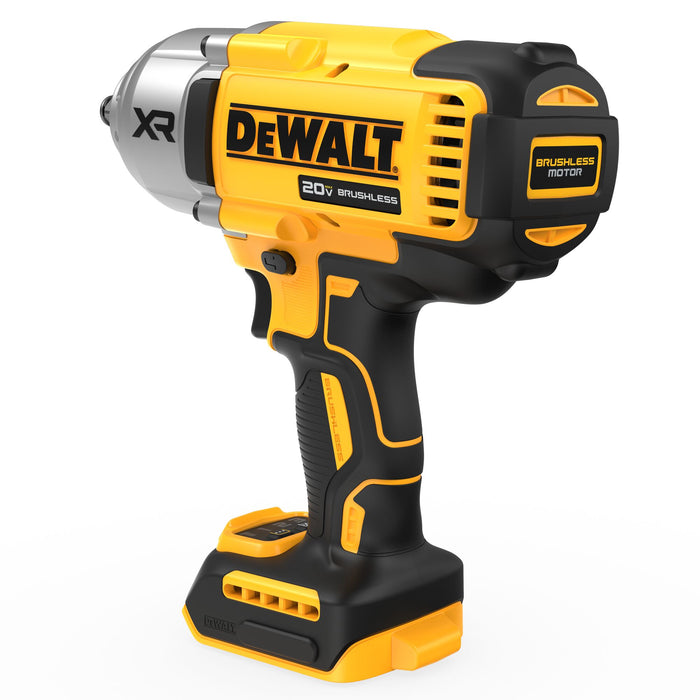 DeWalt 20V MAX XR 1/2" High Torque Impact Wrench w/ Hog Ring Anvil