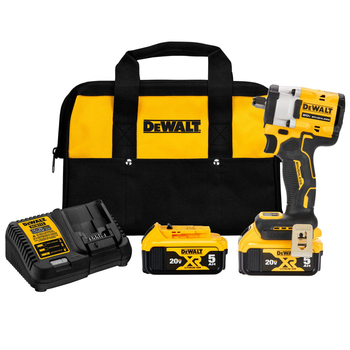 DeWalt ATOMIC™ 20V MAX 1/2" Cordless Impact Wrench w/ Hog Ring Anvil Kit