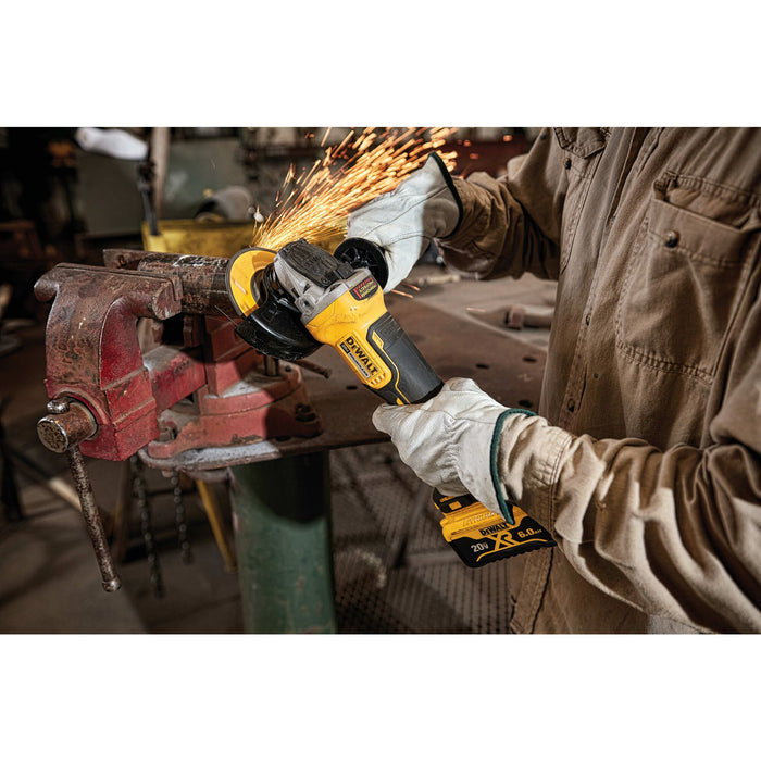 DeWalt 20V MAX XR® 4.5" Small Angle Grinder Kit w/ Kickback Brake