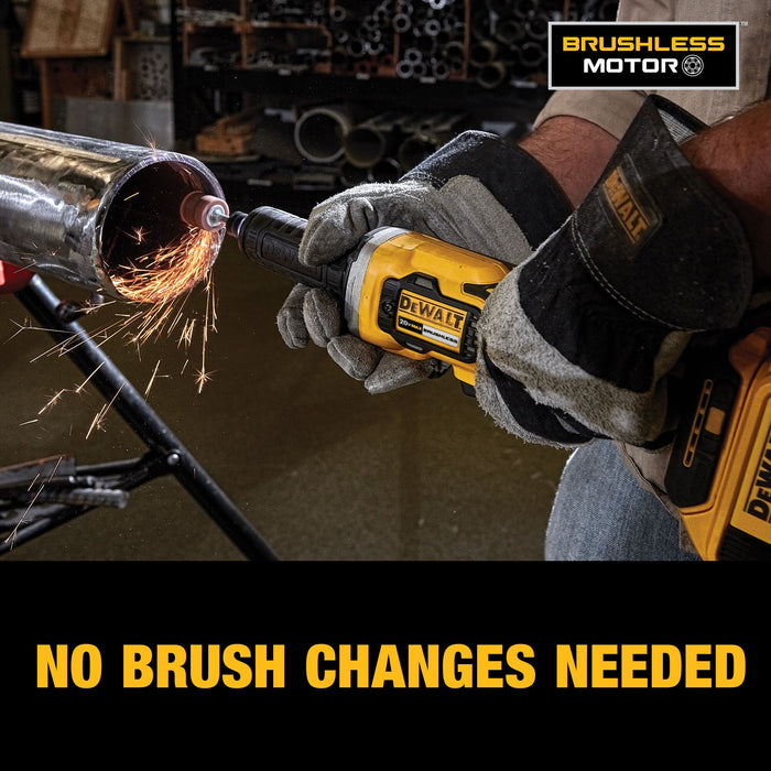 DeWalt 20V MAX XR® Brushless 1-1/2" Variable Speed Cordless Die Grinder Kit