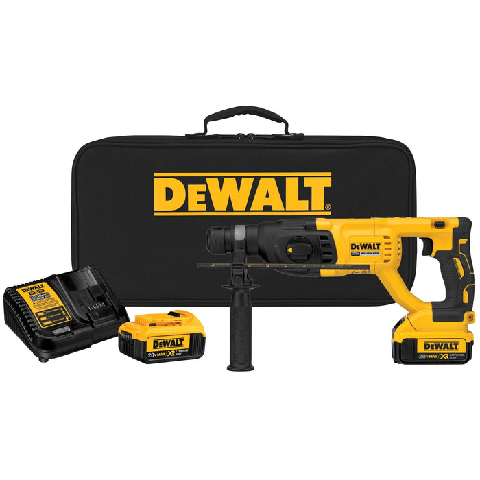 DeWalt 20V MAX 1" Brushless SDS Plus D-Handle Rotary Hammer Kit