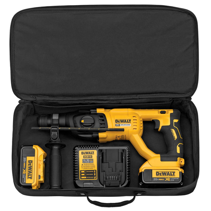 DeWalt 20V MAX 1" Brushless SDS Plus D-Handle Rotary Hammer Kit