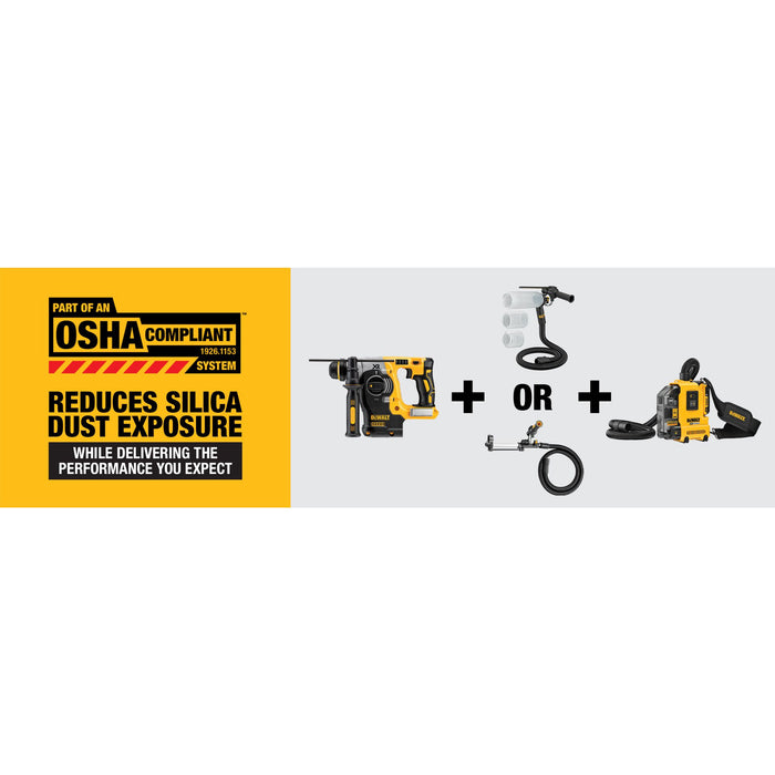 DeWalt 20V MAX XR® Brushless 1" SDS Plus L-Shape Rotary Hammer - Tool Only