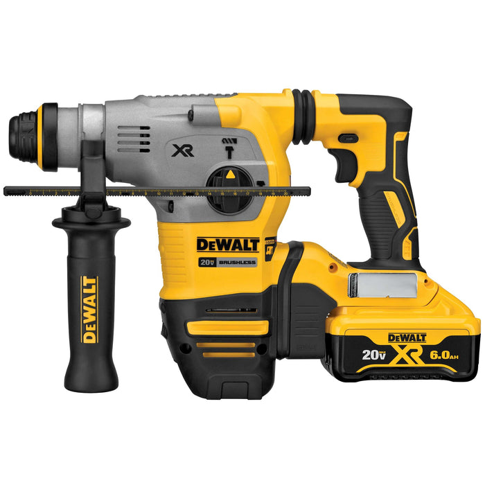 DeWalt DCH293R2 20V MAX XR® 1-1/8" Brushless SDS Plus L-Shape Rotary Hammer Kit