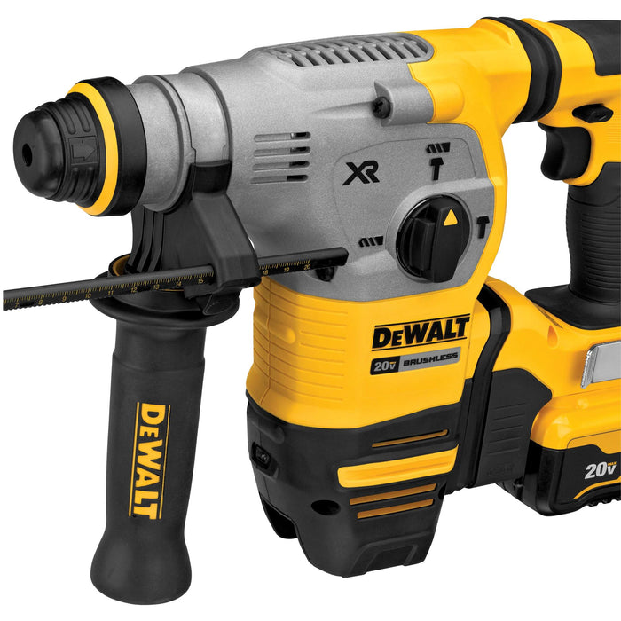 DeWalt DCH293R2 20V MAX XR® 1-1/8" Brushless SDS Plus L-Shape Rotary Hammer Kit