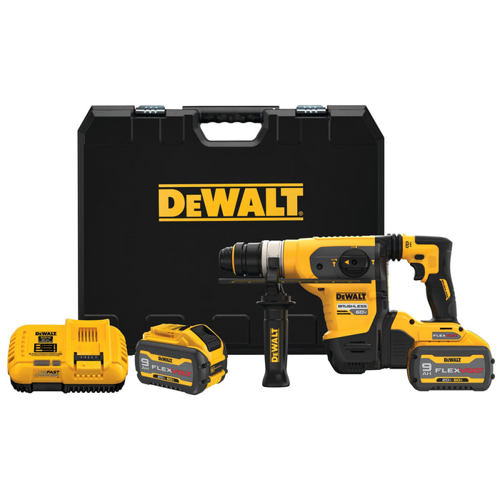 DeWalt 60V MAX 1-1/4" Brushless SDS Plus Rotary Hammer Kit