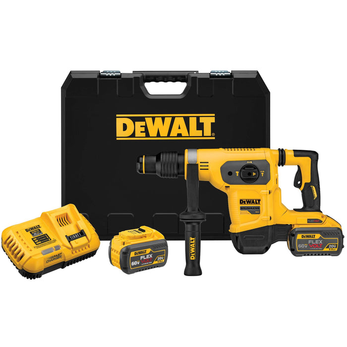 DeWalt 60V MAX 1-9/16" Brushless SDS MAX Combination Rotary Hammer Kit