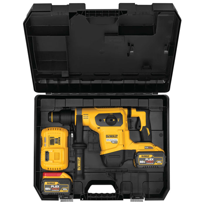 DeWalt 60V MAX 1-9/16" Brushless SDS MAX Combination Rotary Hammer Kit