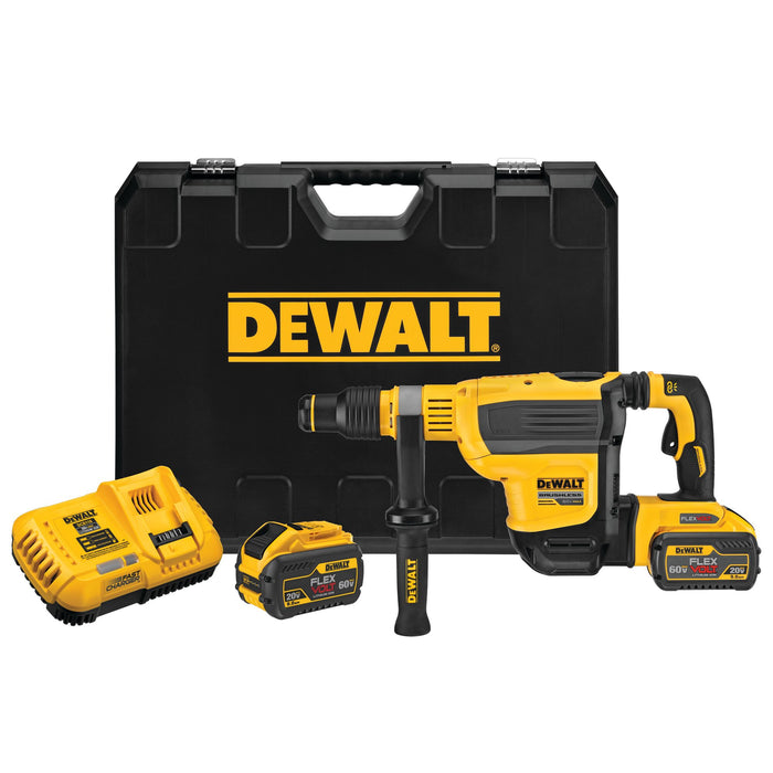 DeWalt 60V MAX 1-3/4" Brushless SDS MAX Combination Rotary Hammer Kit