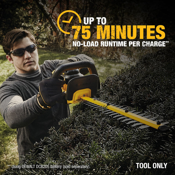 DeWalt 20V MAX 22" Hedge Trimmer - Tool Only