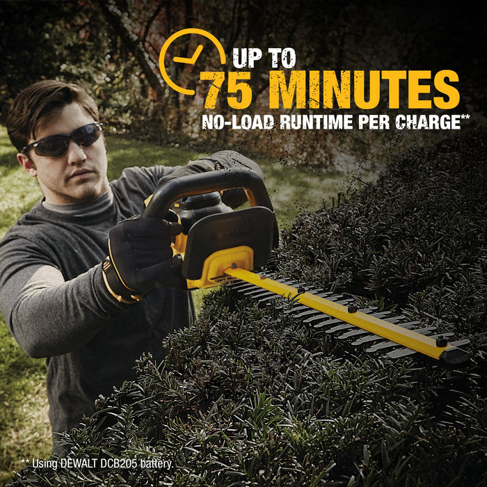 DeWalt 20V MAX 22" Hedge Trimmer Kit