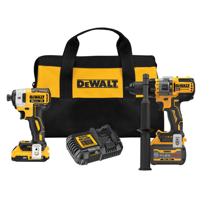 DeWalt 20V FLEXVOLT ADVANTAGE Hammer/Impact Drill Kit - 20V/60V