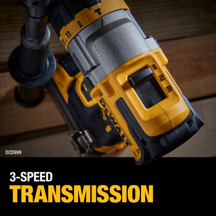 DeWalt 20V FLEXVOLT ADVANTAGE Hammer/Impact Drill Kit - 2 x 5.0Ah