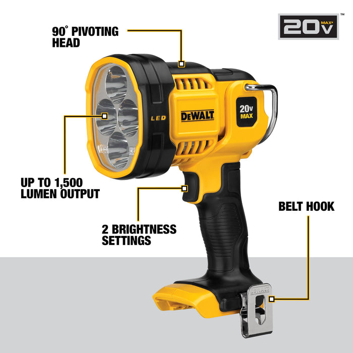 DeWalt 20V MAX Jobsite LED Spotlight