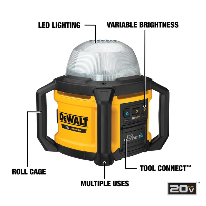 DeWalt 20V MAX Tool Connect™ All-Purpose Cordless Work Light - Tool Only