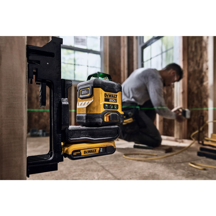 DeWalt 20V 3 x 360 Green Line Laser - Tool Only