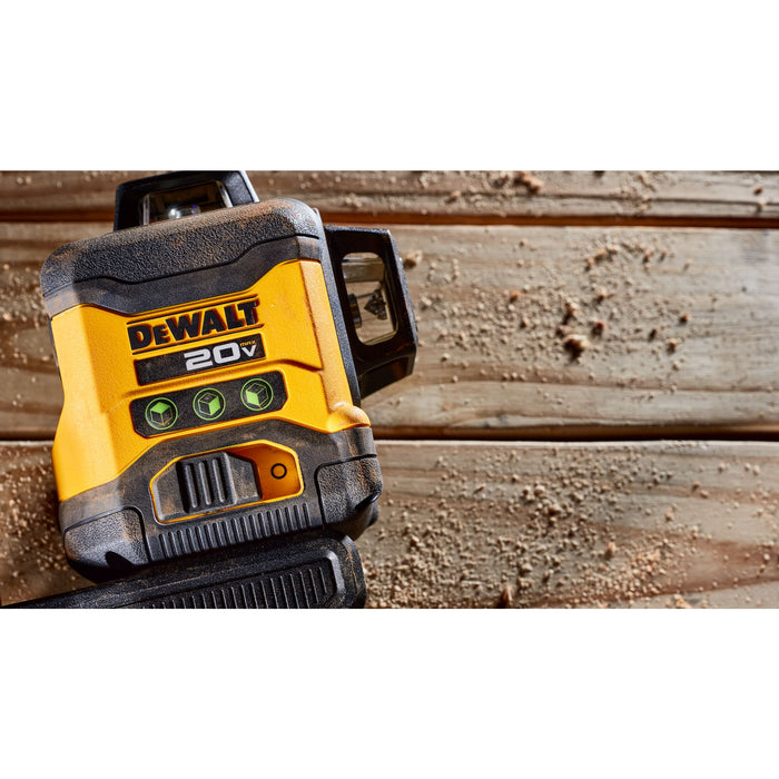 DeWalt 20V 3 x 360 Green Line Laser - Tool Only