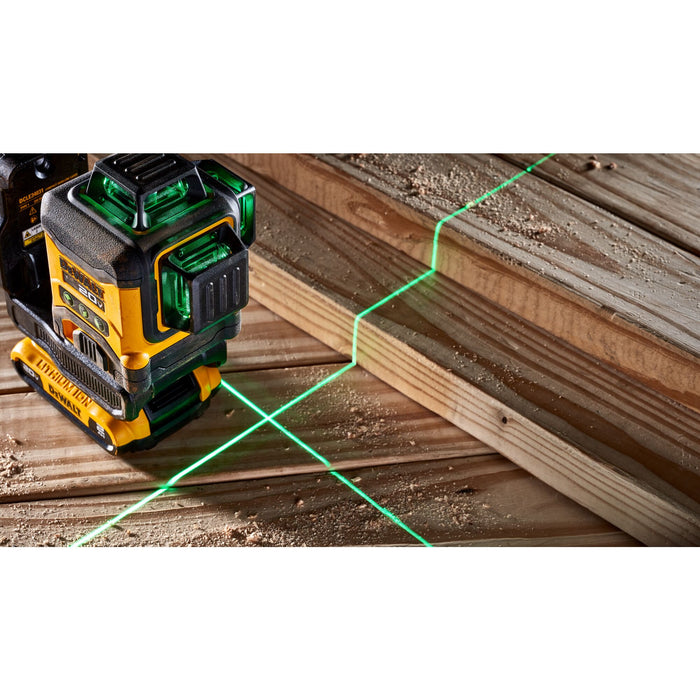 DeWalt 20V 3 x 360 Green Line Laser - Tool Only