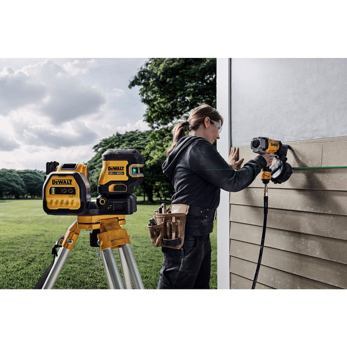 DeWalt 20V MAX 5 Spot Green Line Laser Kit