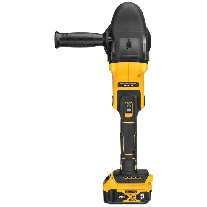 DeWalt 20V MAX XR® 5" Cordless Variable-Speed Random Orbit Polisher Kit