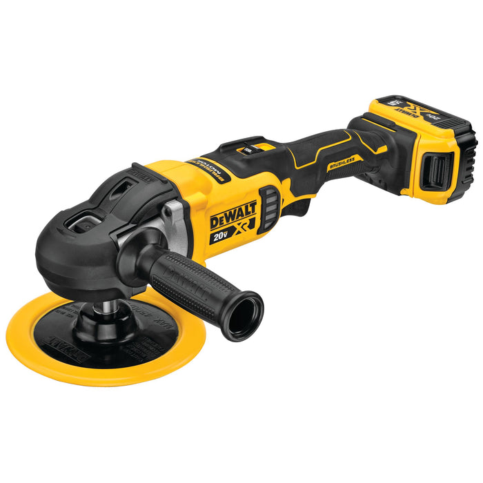 DeWalt 20V MAX XR® 7" Cordless Variable-Speed Rotary Polisher Kit