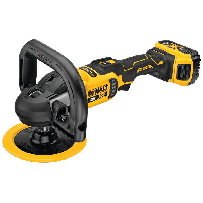 DeWalt 20V MAX XR® 7" Cordless Variable-Speed Rotary Polisher Kit