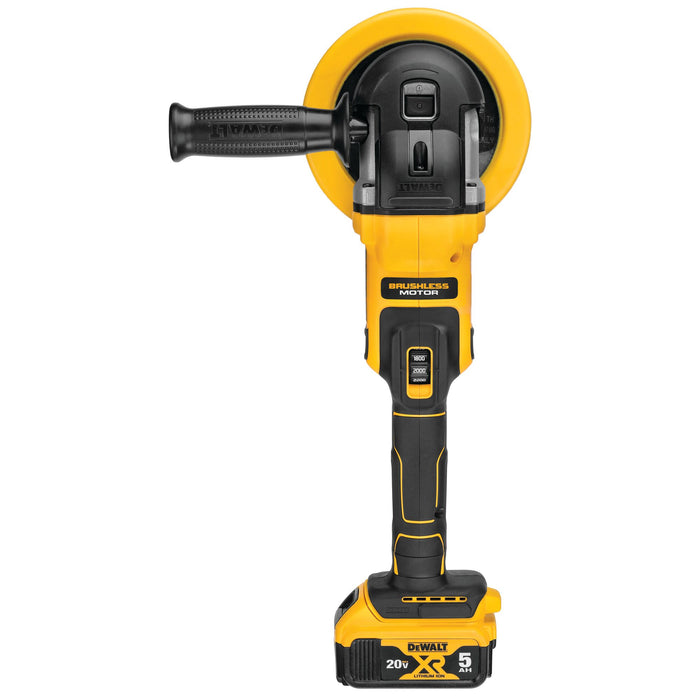 DeWalt 20V MAX XR® 7" Cordless Variable-Speed Rotary Polisher Kit