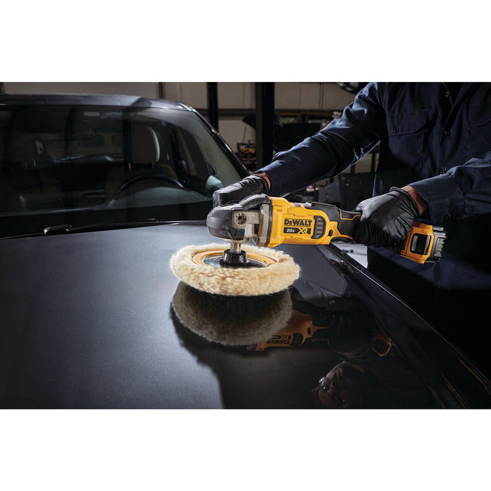 DeWalt 20V MAX XR® 7" Cordless Variable-Speed Rotary Polisher Kit