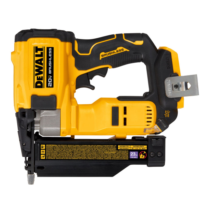 DeWalt 20V MAX Brushless Cordless 23 Gauge Pin Nailer - Tool Only