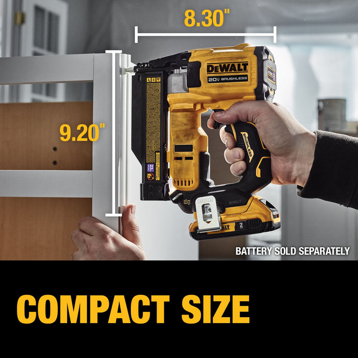 DeWalt 20V MAX Brushless Cordless 23 Gauge Pin Nailer - Tool Only