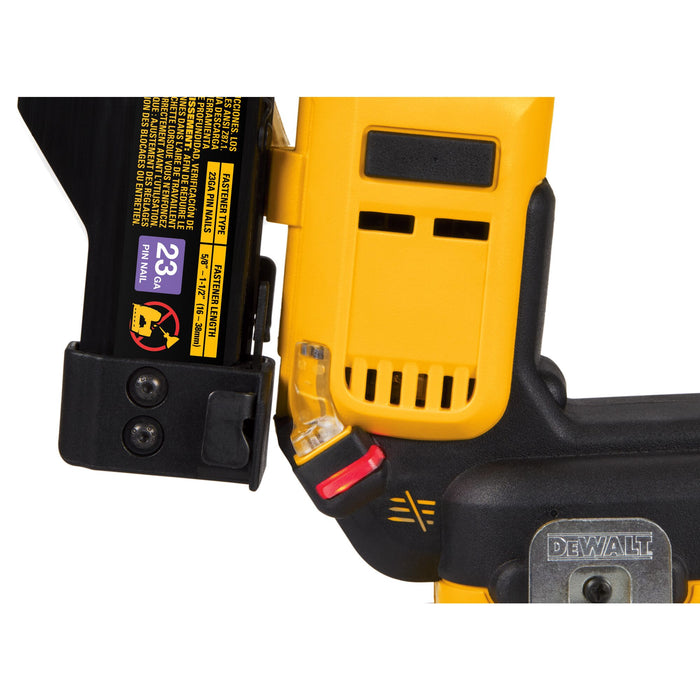 DeWalt 20V MAX Brushless Cordless 23 Gauge Pin Nailer - Tool Only