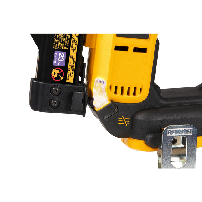 DeWalt 20V MAX Brushless Cordless 23 Gauge Pin Nailer - Tool Only