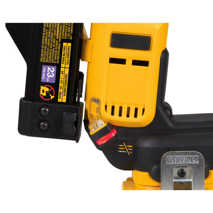 DeWalt 20V MAX Brushless Cordless 23 Gauge Pin Nailer Kit