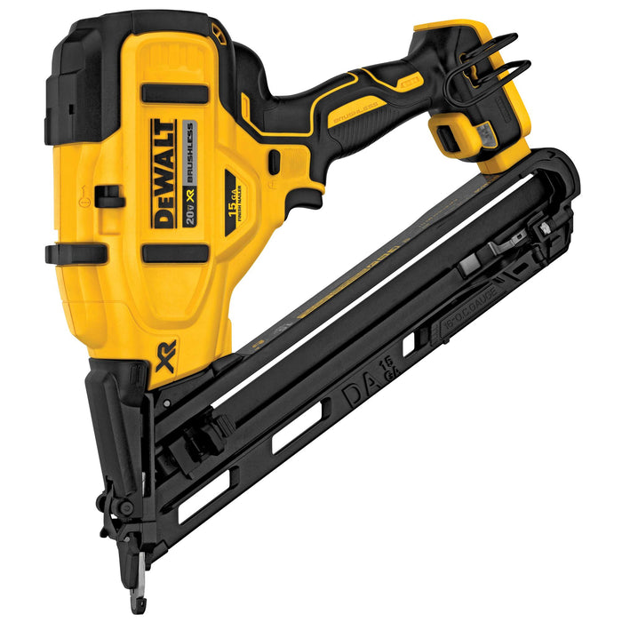 DeWalt 20V MAX XR® 15 Gauge Cordless Angled Finish Nailer - Tool Only