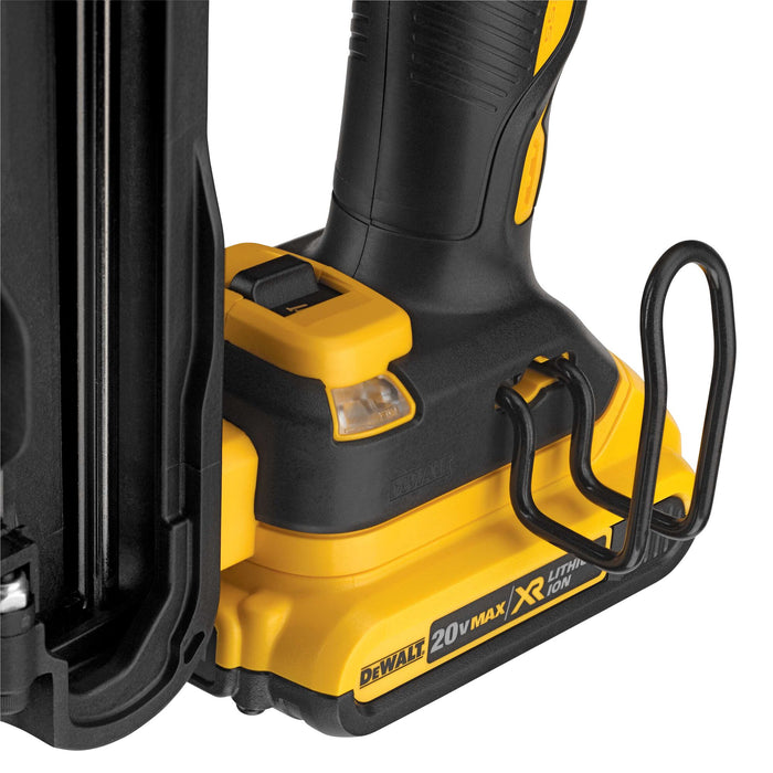 DeWalt 20V MAX XR 15 Gauge Cordless Angled Finish Nailer Kit