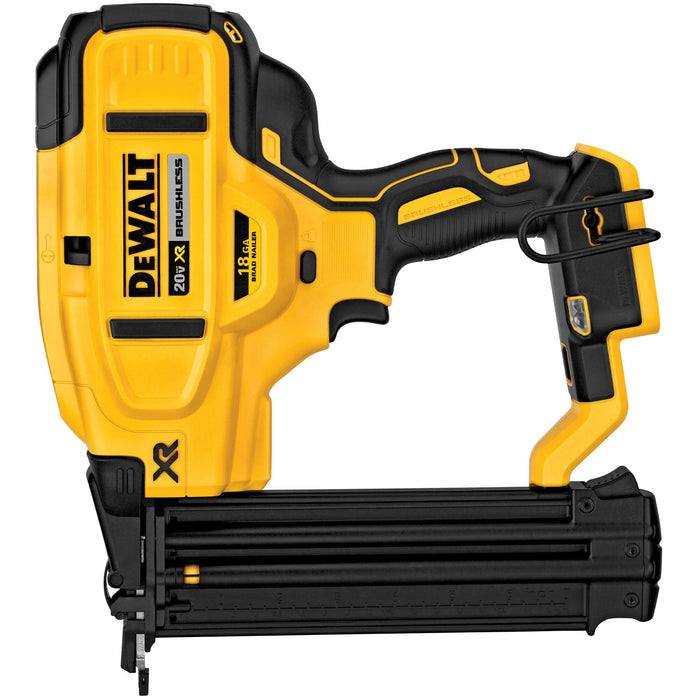 DeWalt 20V MAX XR® 18 Gauge Cordless Brad Nailer - Tool Only