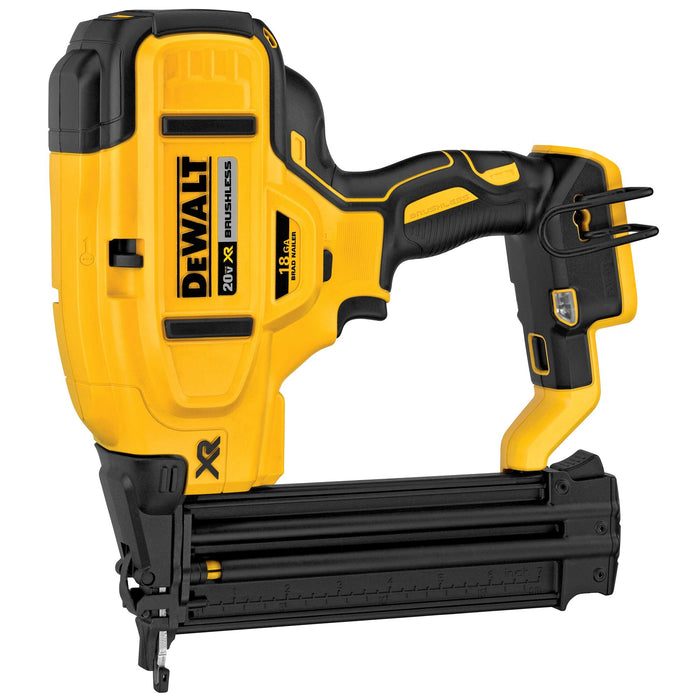 DeWalt 20V MAX XR® 18 Gauge Cordless Brad Nailer - Tool Only