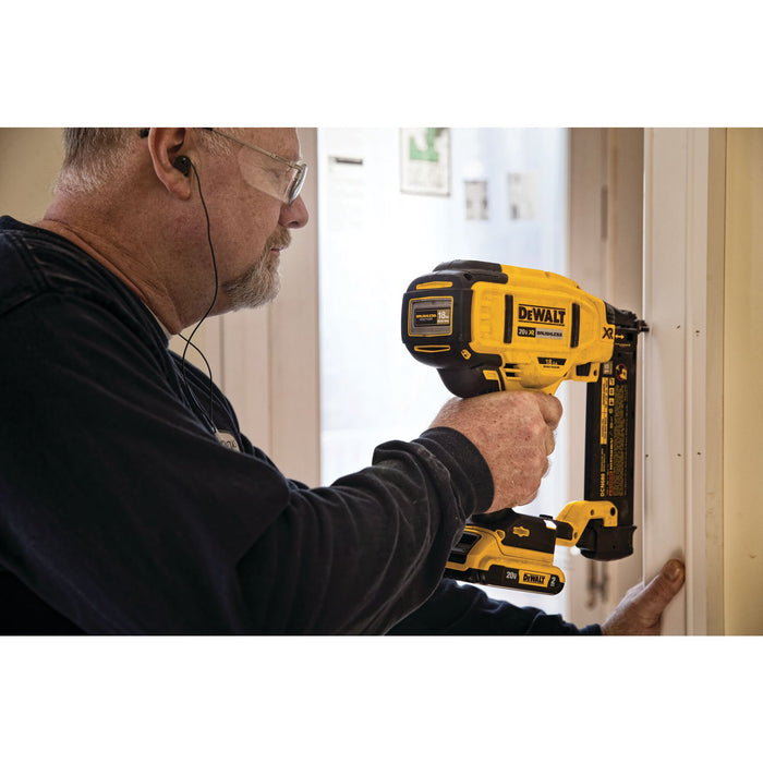 DeWalt 20V MAX XR® 18 Gauge Cordless Brad Nailer - Tool Only