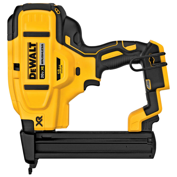 DeWalt 20V MAX XR® 18 Gauge Cordless Narrow Crown Stapler - Tool Only