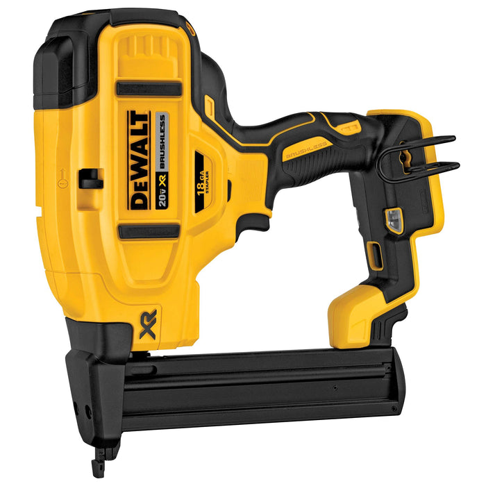 DeWalt 20V MAX XR® 18 Gauge Cordless Narrow Crown Stapler - Tool Only