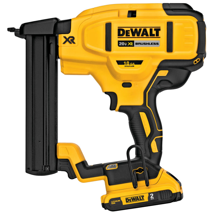 DeWalt 20V MAX XR 18 Gauge Cordless Narrow Crown Stapler Kit