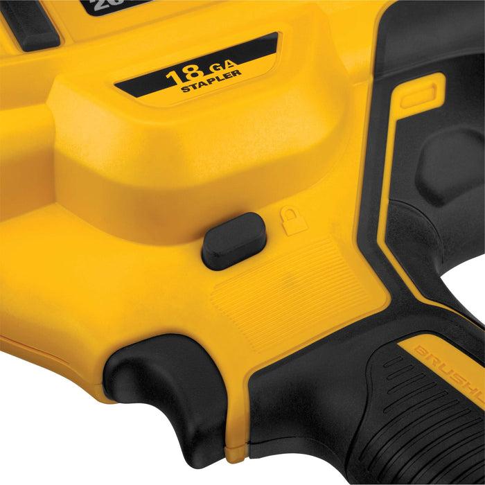 DeWalt 20V MAX XR 18 Gauge Cordless Narrow Crown Stapler Kit