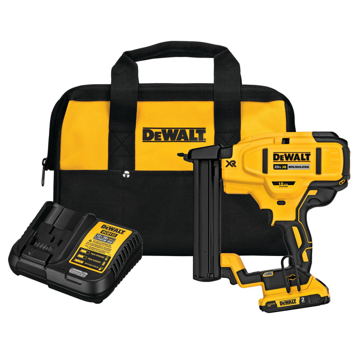 DeWalt 20V MAX XR 18 Gauge Cordless Narrow Crown Stapler Kit