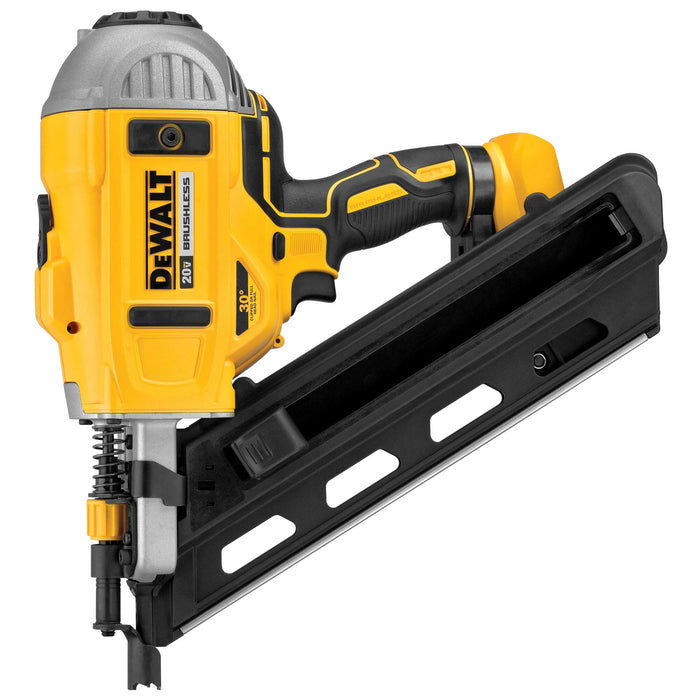 DeWalt 20V MAX Cordless 30° Paper Collated Framing Nailer - Tool Only