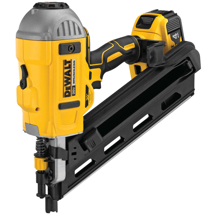 DeWalt 20V MAX Cordless 30° Paper Collated Framing Nailer Kit