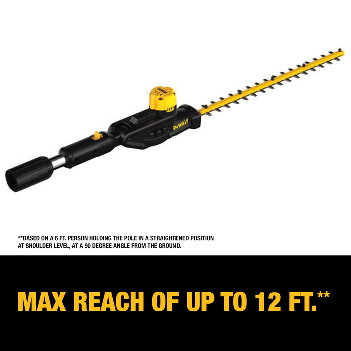 DeWalt Pole Hedge Trimmer Head w/ 20V MAX Compatibility